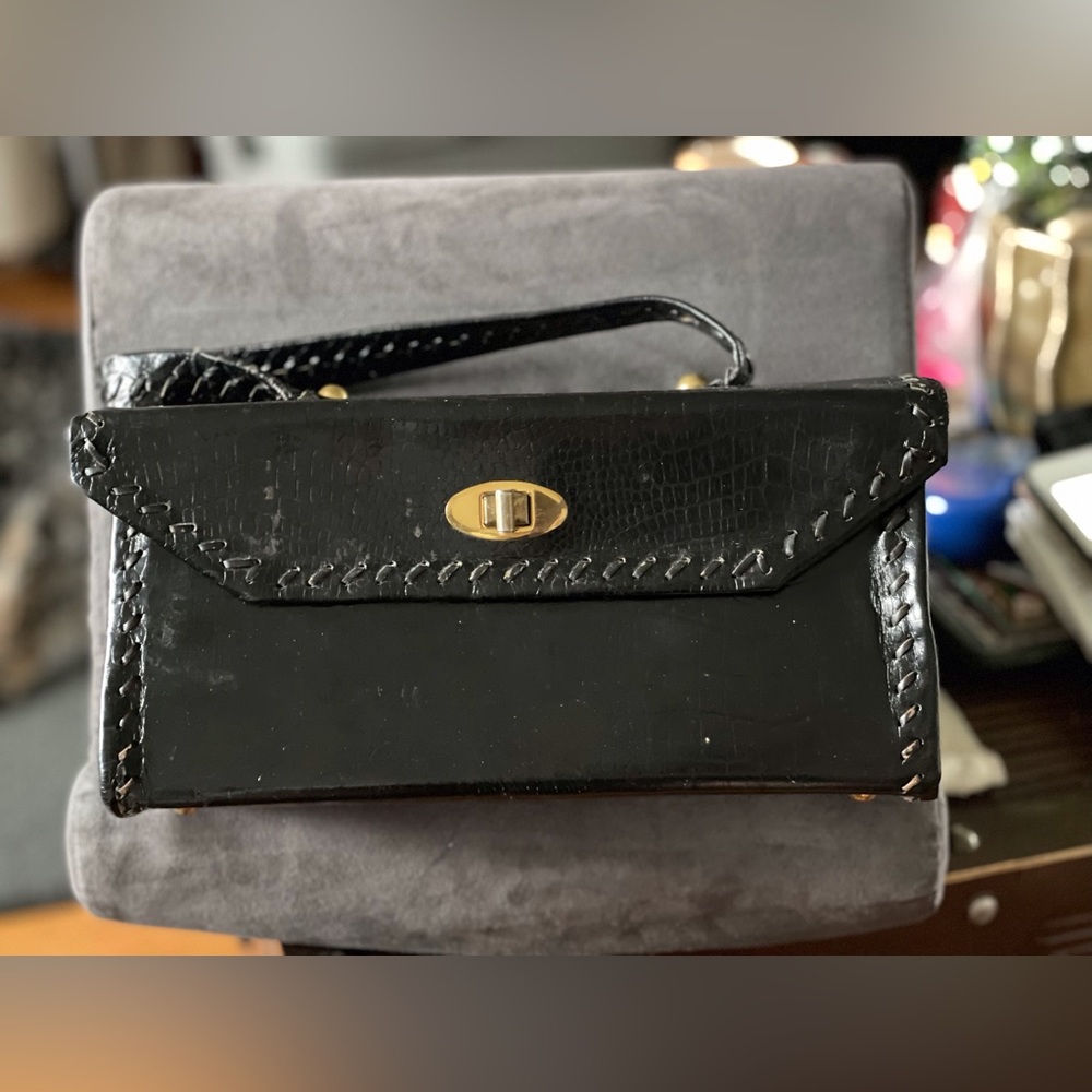 Leather Handmade Purse **vintage**